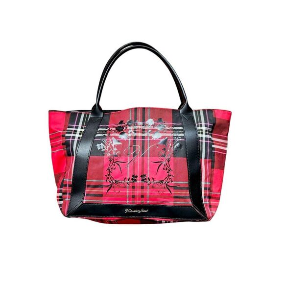 victoria's secret plaid signature tote bag - Picture 1 of 7